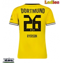 Borussia Dortmund Julian Ryerson #26 Replica Home Shirt Ladies 2026-27 Short Sleeve